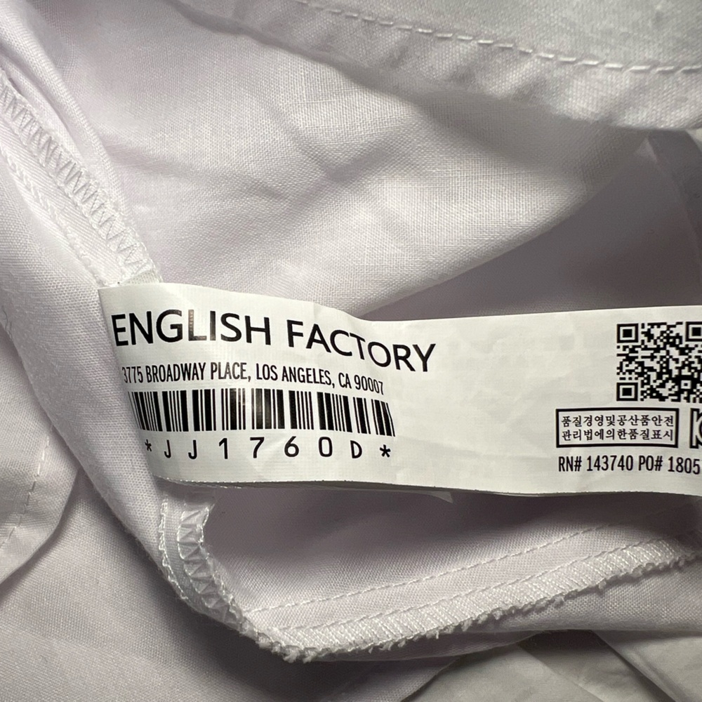 English Factory SCALLOPED EDGE MIDI DRESS | M - Picture 12 of 13
